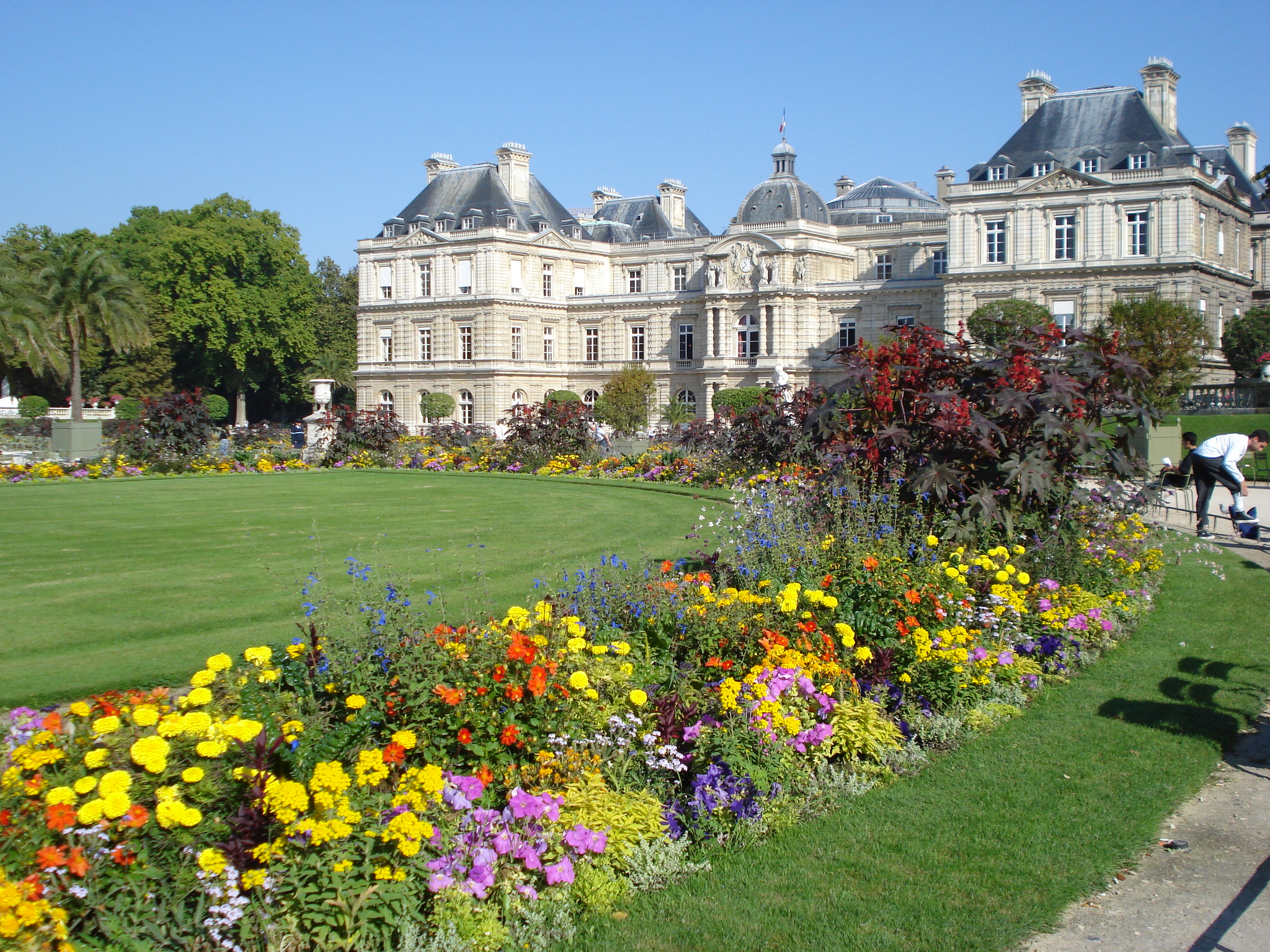 Люксембургский сад в Париже